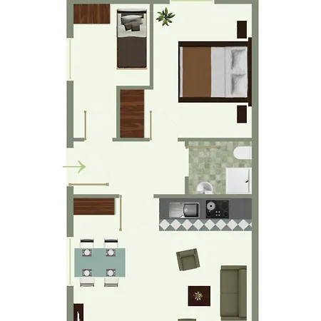 Huus Suelltje Achter'n Diek Apartment *